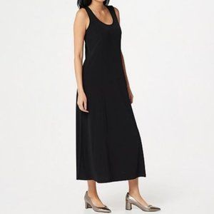 Susan Graver Liquid Knit Sleeveless Maxi Dress